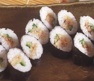 Rollos sushi recetas
