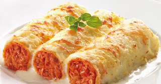 Canelones de atún recetas