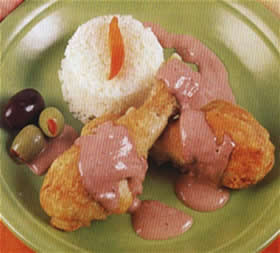 Piernitas en salsa de aceituna recetas
