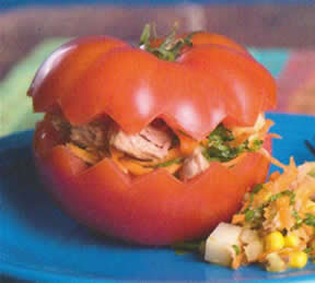 Tomates rellenos de atún recetas