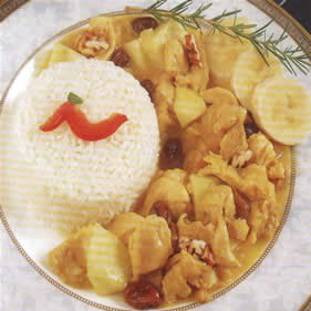 Pollo con curry estilo indio recetas