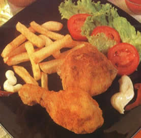 Pollo frito estilo americano recetas