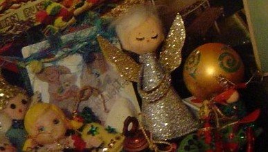 Vintage Christmas find at St. Vincent D' Paul's in Naples Florida