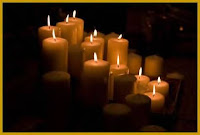 Apple pie candles