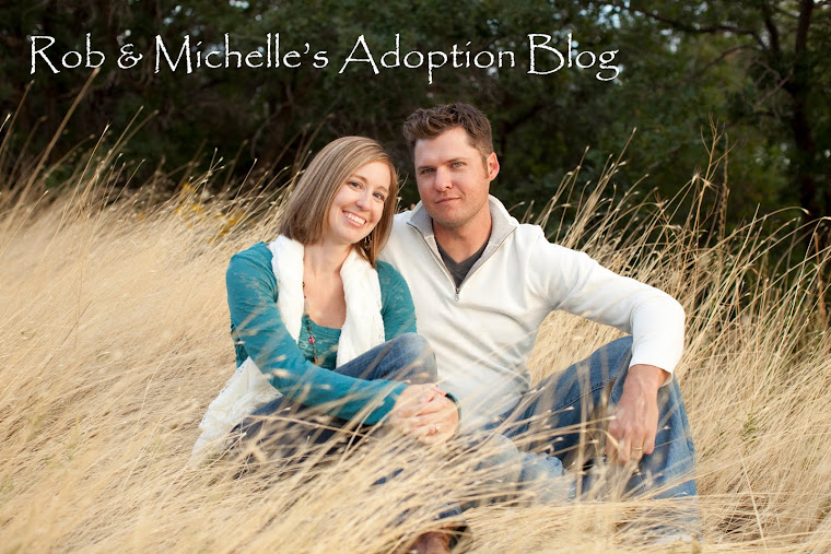 Rob and Michelle's Adoption Blog