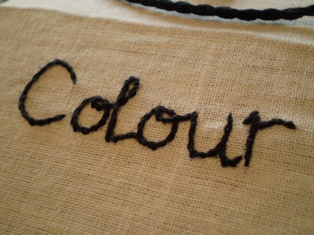 Freehand embroidery...