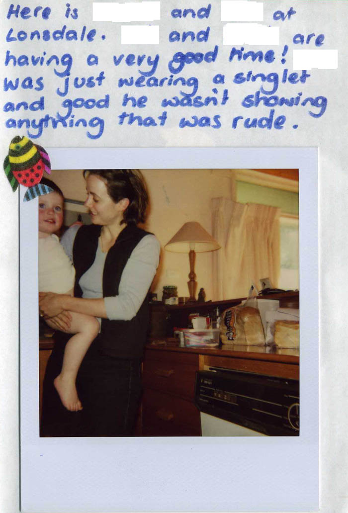 Polaroid Diary of a small child [img 04] ...