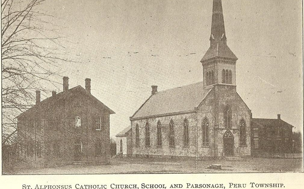 Catholic Architecture and History of Toledo, Ohio St. Alphonsus, Peru