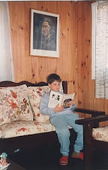 Niño lector..., en Río Grande, Tierra del Fuego, 1989