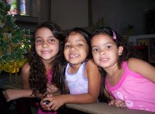 Minhas netas Chandra, Júlia e Bruna