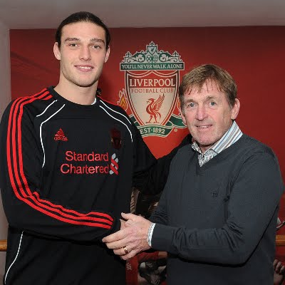 carroll and suarez. Suarez No.7. Andy Carroll the