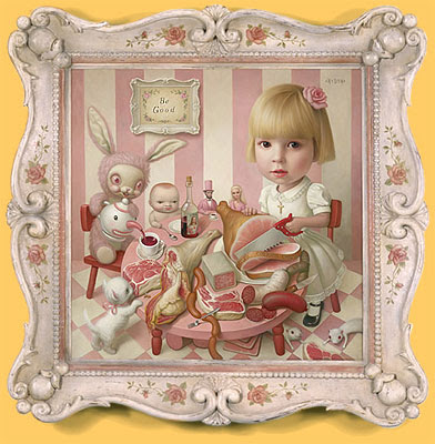 clique para ampliar Rosie's Tea Party - Mark Ryden