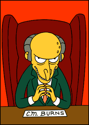 Montgomery Burns - Matt Groening
