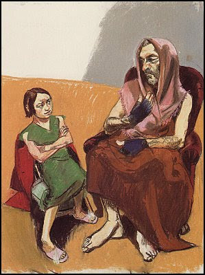 clique para ampliar Paula Rego - O Lobo engata o Capuchinho Vermelho
