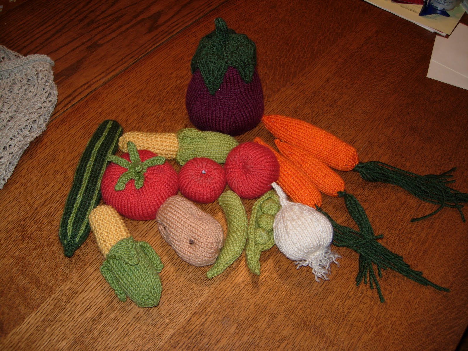 In Stitches Knitting Vegetables