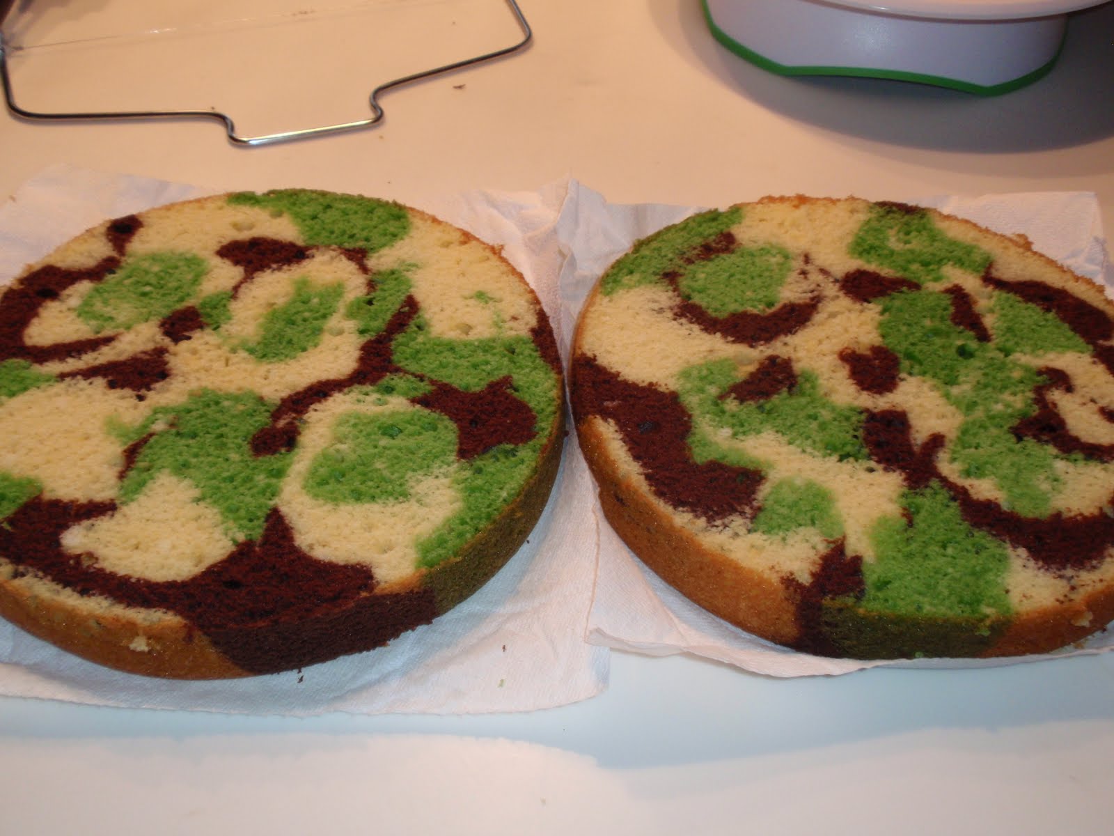 Camouflage Icing