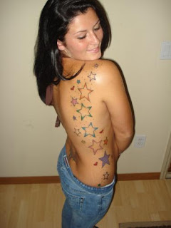 tattoo girl body art