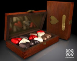 zChocolat (Stylish Elegance chocolates in deluxe mahogany chest box)