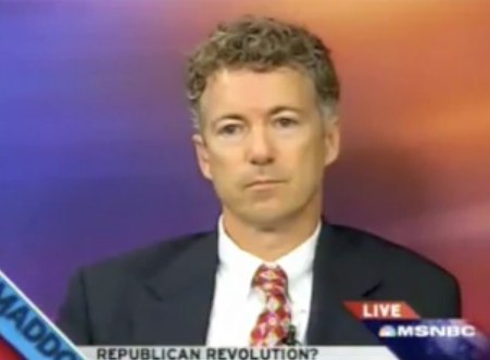 When will rand paul stick his foot in his mouth again?
