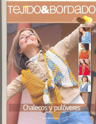 Tığ işi kolay örgü yelek modeli ve acıklaması Tejidos+%26+Bordado+Tomo+6 Tığ iÅŸi kolay örgü yelek modeli ve acıklaması