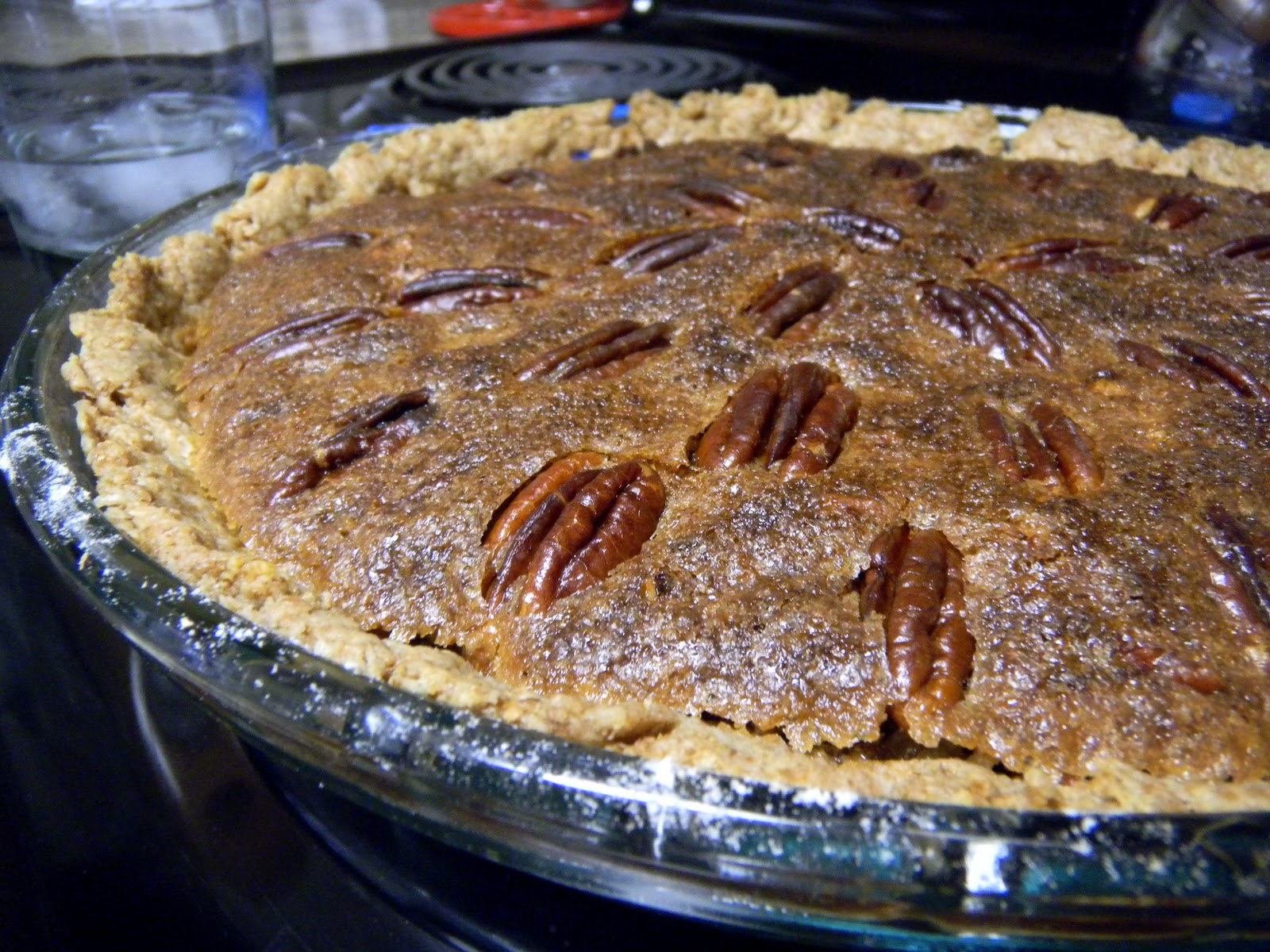Jammin' in the Kitchen Pecan Pie with Whole Wheat Coconut Oil Crust