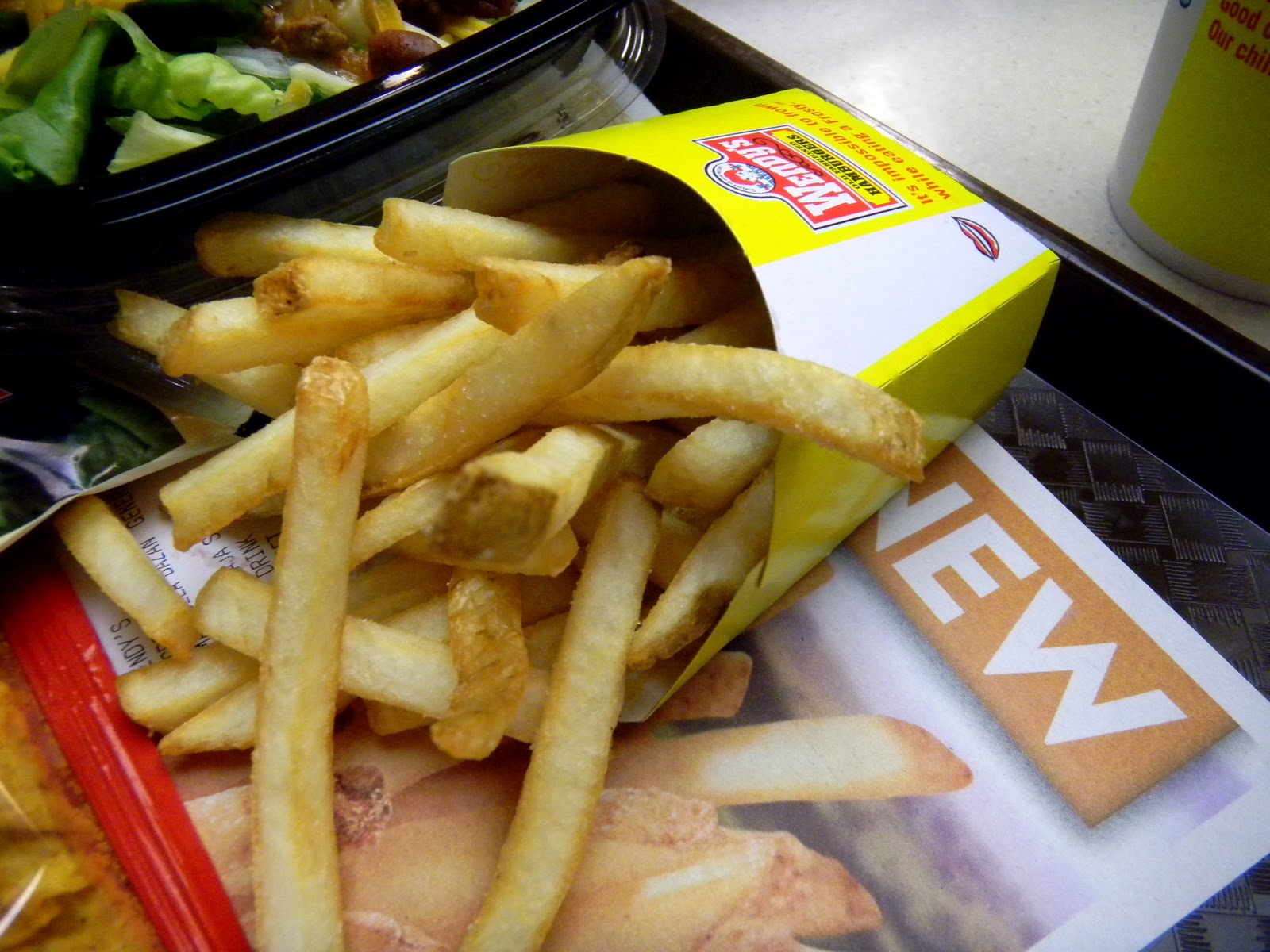 Jammin' in the Kitchen Wendy's NaturalCut French Fries with Sea Salt