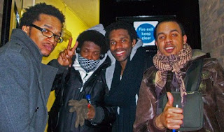 The 'Motown Brothers' after their Tunbridge Wells show