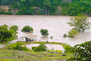 Hurricane Felix flooding