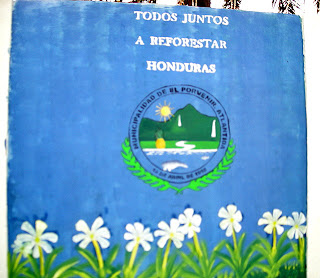 mural, El Porvenir, Honduras