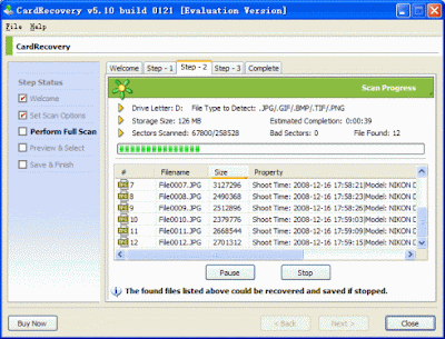 memory card data recovery memory card data recovery
