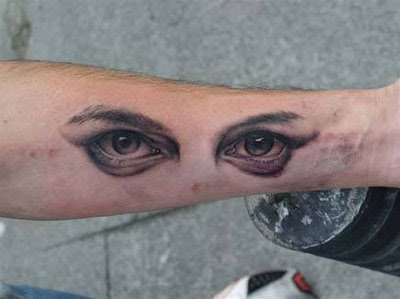 Tattoos on Tattoo Abstract Eye Tattoos 3d