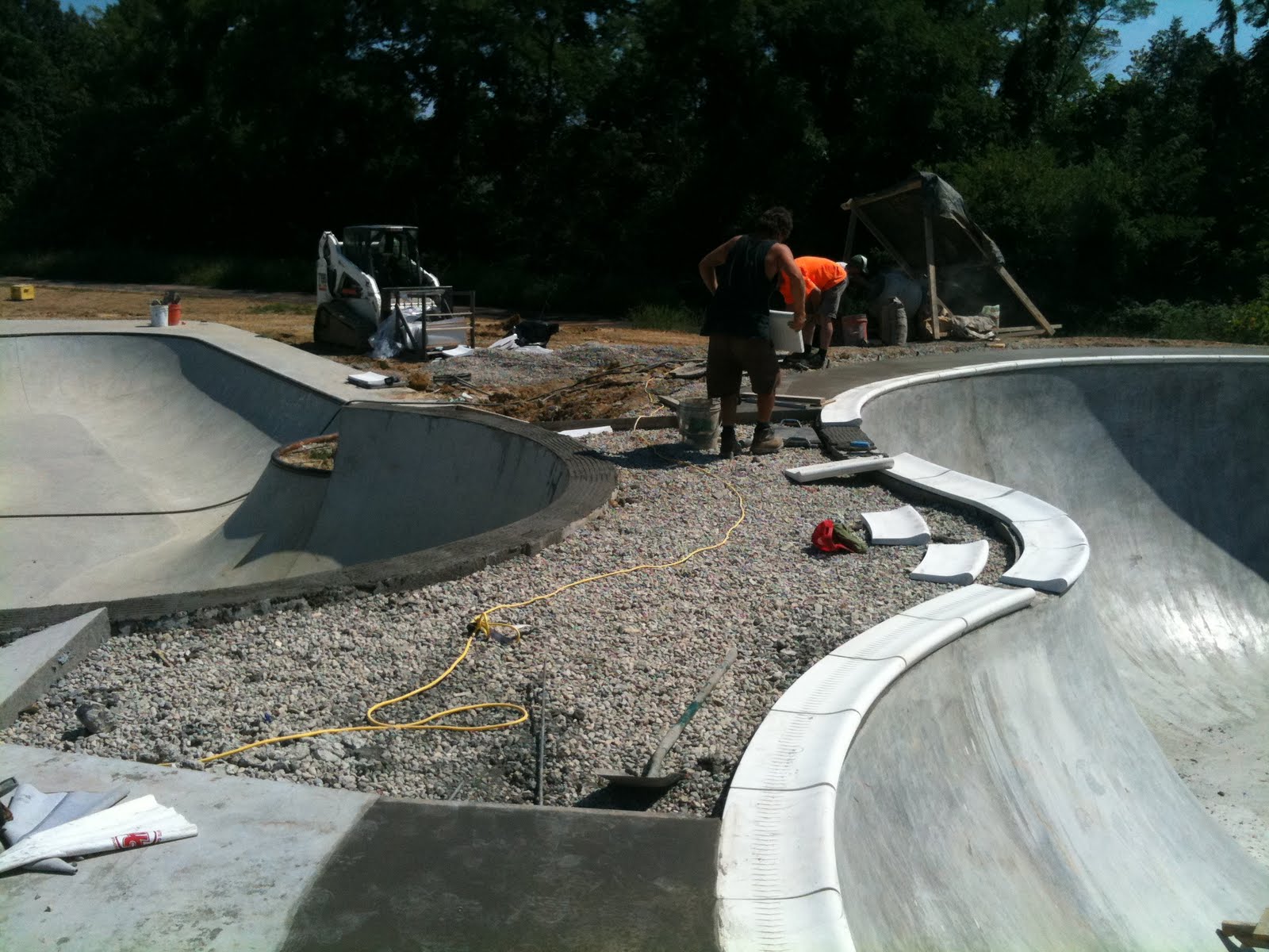 Landlocked Flowing the Concrete Sea Sneak Peak New Colerain Skate Park by WhoSkates