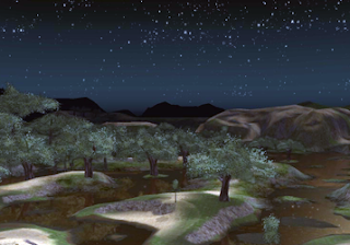 Haerlog at night, Lone-lands