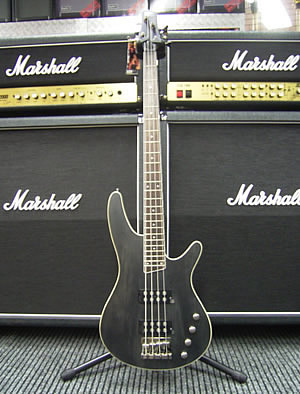 A bass guitar + an amp