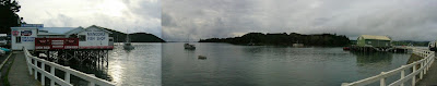 My New Zealand Vacation, Mangonui Fish and Chips, Pano324