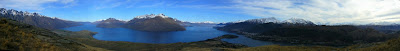 My New Zealand Vacation, Queenstown, Lake Wakatipu, Pano143
