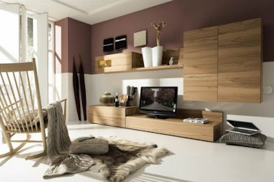 Living Room Designs and Ideas for 2010 by Hülsta l Minimalist Wood Furniture