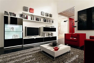 interior red contrast design interior design living room