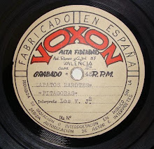 LOS V.J.2 (ESPAÑA, 1960S) ULTRA RARE METAL EP ONLY 1 COPY ACETATE PRIVATE PRESSING