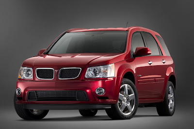 Pontiac Torrente GXP 2008 - Vista frontal-lateral.