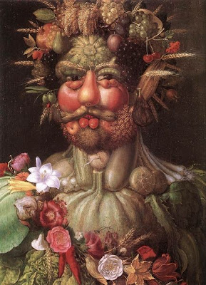 O retrato - pintura Vertemnus de Giuseppe Arcimboldo