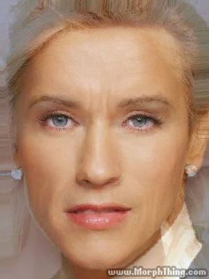 Morph de Arnold Schwarzenegger com Christina Aguilera.