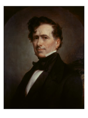 our cavalcade of less than stellar executive lights is Franklin Pierce, 
