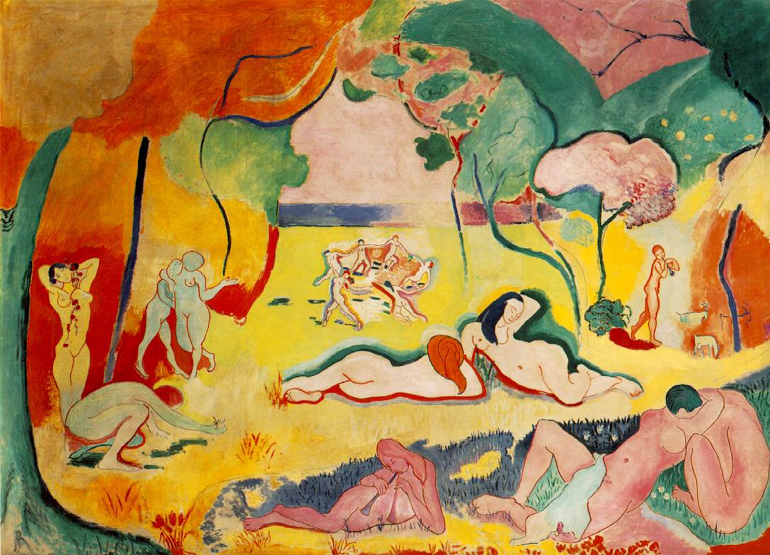 henri matisse, la bonheur de vivre (the joy of life), 1906