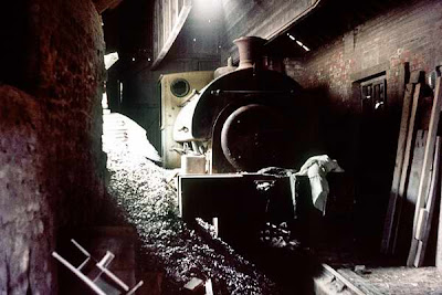 Elizabeth at Mountsorrel Quarry before being rescued for preservation.