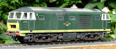 The Hymek just requiring headcoes and coupligs - even without these you can see that the overall look is spot and and very convincing.