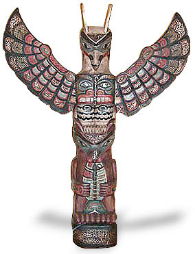Thunderbird Totem Pole