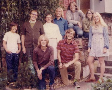 Sylwester family in Eugene. The image was scanned from a family photograph.