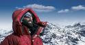 Fotografia do alpinista João Garcia nas montanhas