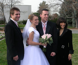 Steve, Erin at Rachel's Wedding